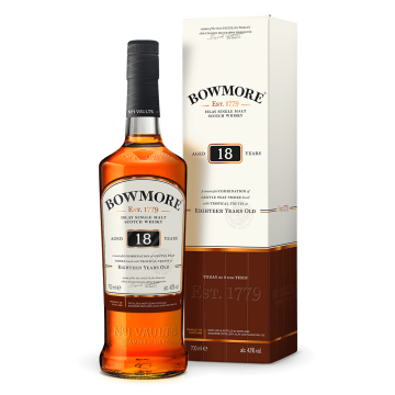 Bowmore 18 Years Old Islay Single Malt Whiksy