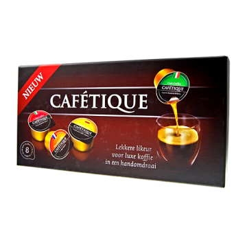 Cafétique speciale box met 8 cups