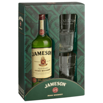Jameson Irish Whiskey 0,7 (gift pack)