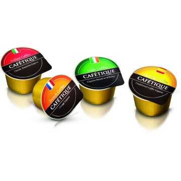 Cafétique probeerverpakking 4 cups